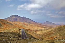 Ruta a Betancuria, Fuerteventura Fuerteventuras Geografi