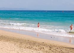 Stranden ved Jandia, Fuerteventura.